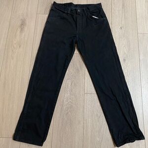 Black Rustler Denim Jeans Size 32x30 Men’s